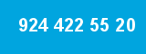 924 422 55 20 924 422 55 20